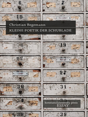 cover image of Kleine Poetik der Schublade